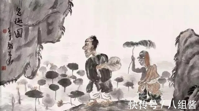 李老$一张画,看出一个画家的高贵品格|李老十写意人物画