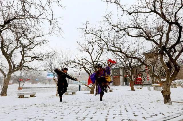  大雪|水泊梁山景区︱“大雪”未见雪，却是冬时节