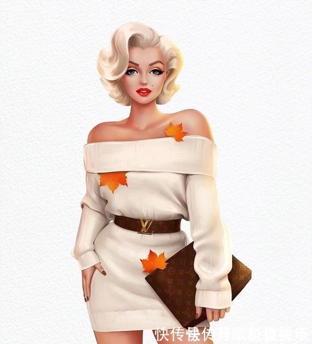 维多利亚#时光收集者的时装板绘,画出来的时尚风格录!