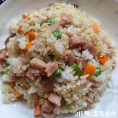爱心|有了#巨下饭的家常菜#家常炒米饭,爱心早餐省时做
