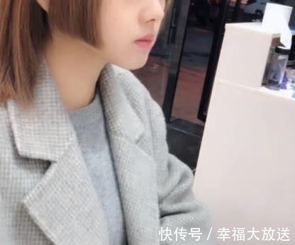 发型|小姐姐剪了个公主切的发型后, 整个人看着更冷艳了, 网友 很可爱!