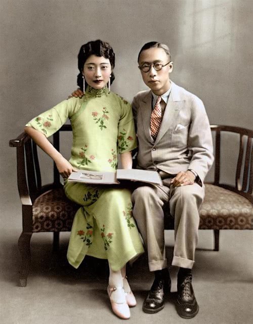 皇后|末代皇后婉容罕见照：第1张端庄大气，第4张是她唯一一次穿朝服