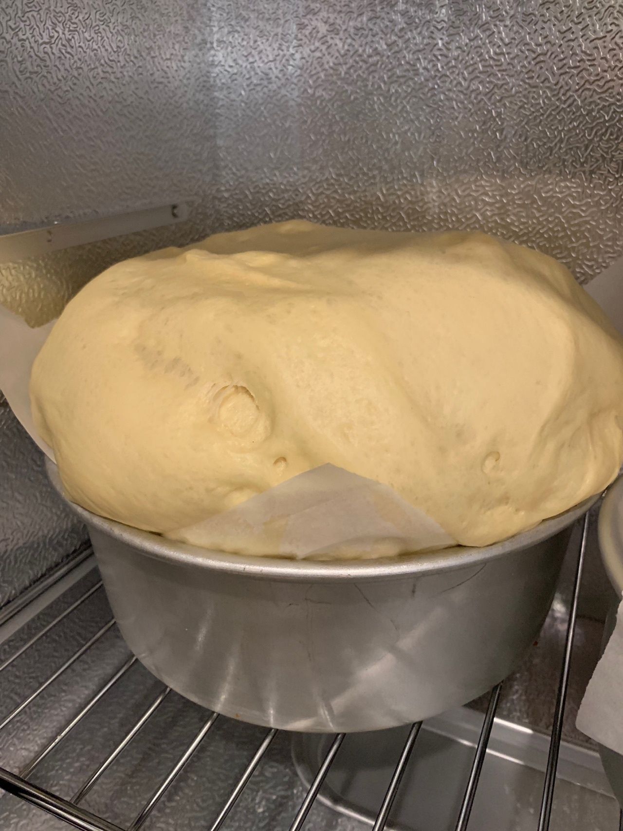 香甜松软的淡奶油面包,制作过程超简单,喜欢的舍不得吃