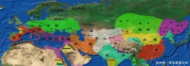 汉唐|汉唐之间的世界——中国和欧洲沉沦,波斯最强,印度文化盛极一时