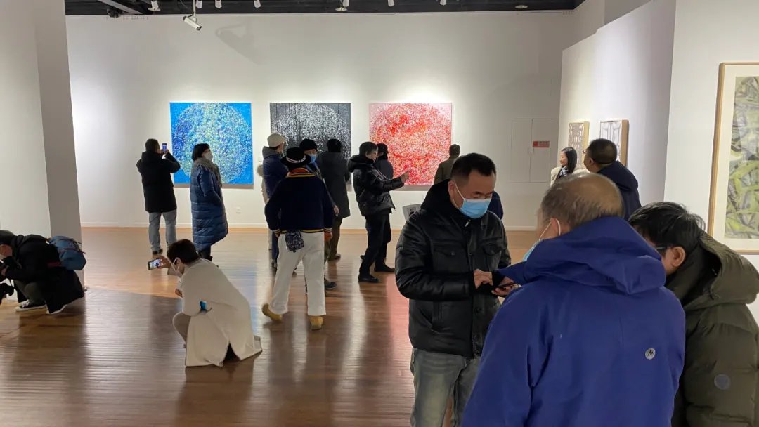 查国钧$抱薪负雪，异曲沪吹！上海抽象画会成立五周年庆典大展隆重举行