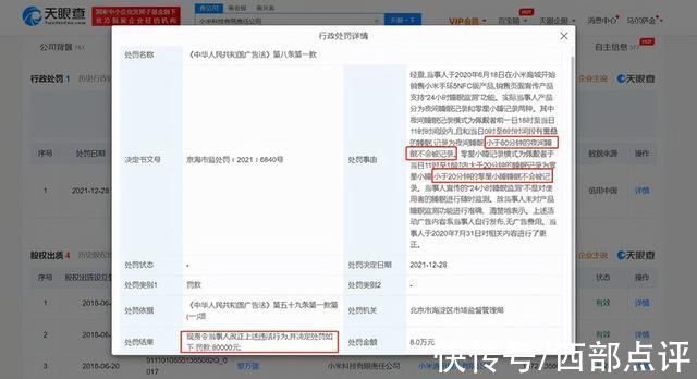 广告|小米手环广告表达不准确 被罚8万元