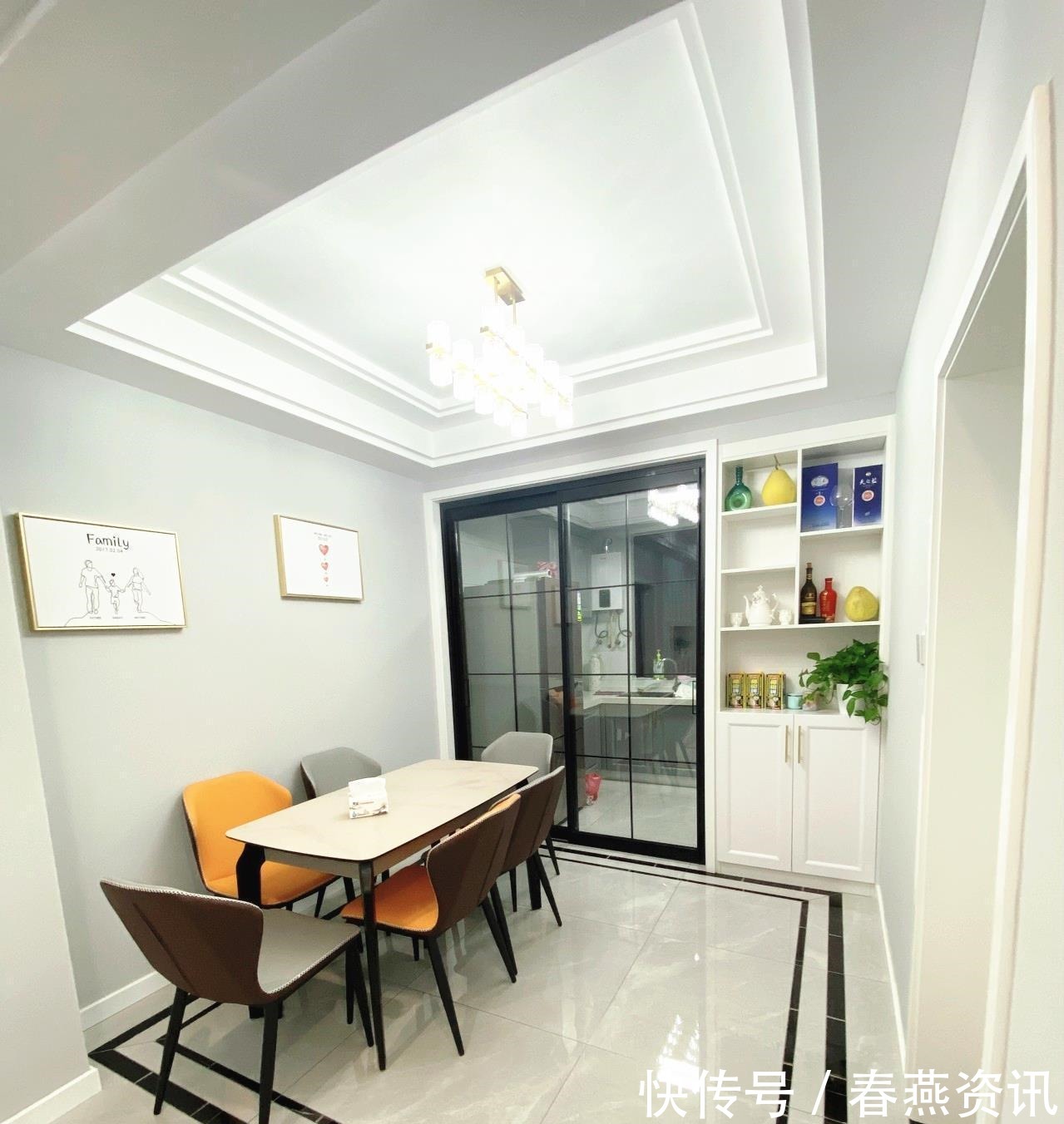 新房|终于乔迁新房了,130㎡现代风格装修,总共花25万,轻奢又大气