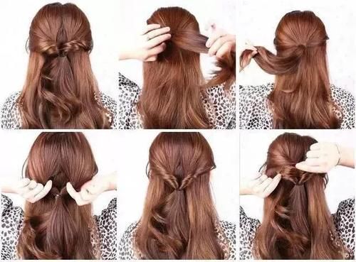 step|已经春天了就不要再披肩散发了!这样扎回头率300%