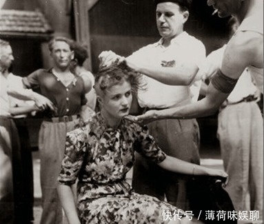 发生|二战中极具内涵的老照片 法国美女因和德军发生过关系而被剃光头