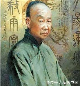 绘画&吴昌硕作画,处处都是书法