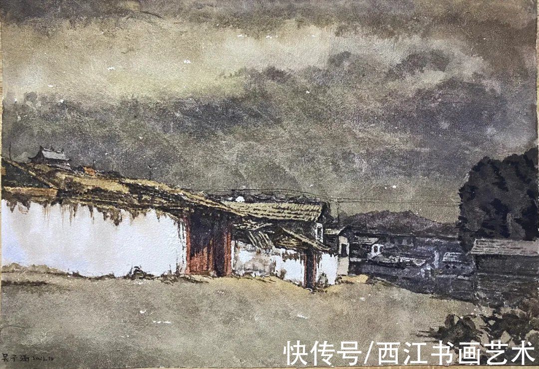 广州美术学院！2021 广州美术学院小幅水彩画展作品选