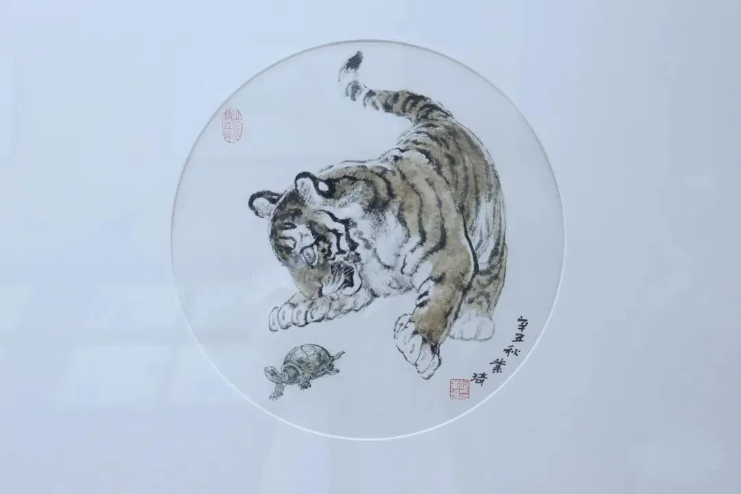 美术家协会#“虎虎生气——何业琦中国水墨画展”在陶氏艺术馆温暖开幕