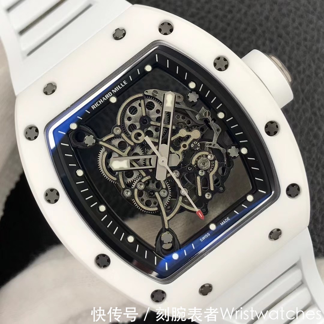 陶瓷|ZF厂理查德米勒RM055白陶瓷复刻表对比正品一眼假吗?