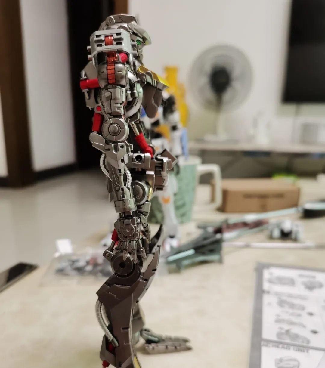 「欣赏」新手入坑高达一年后第一次喷涂作品
