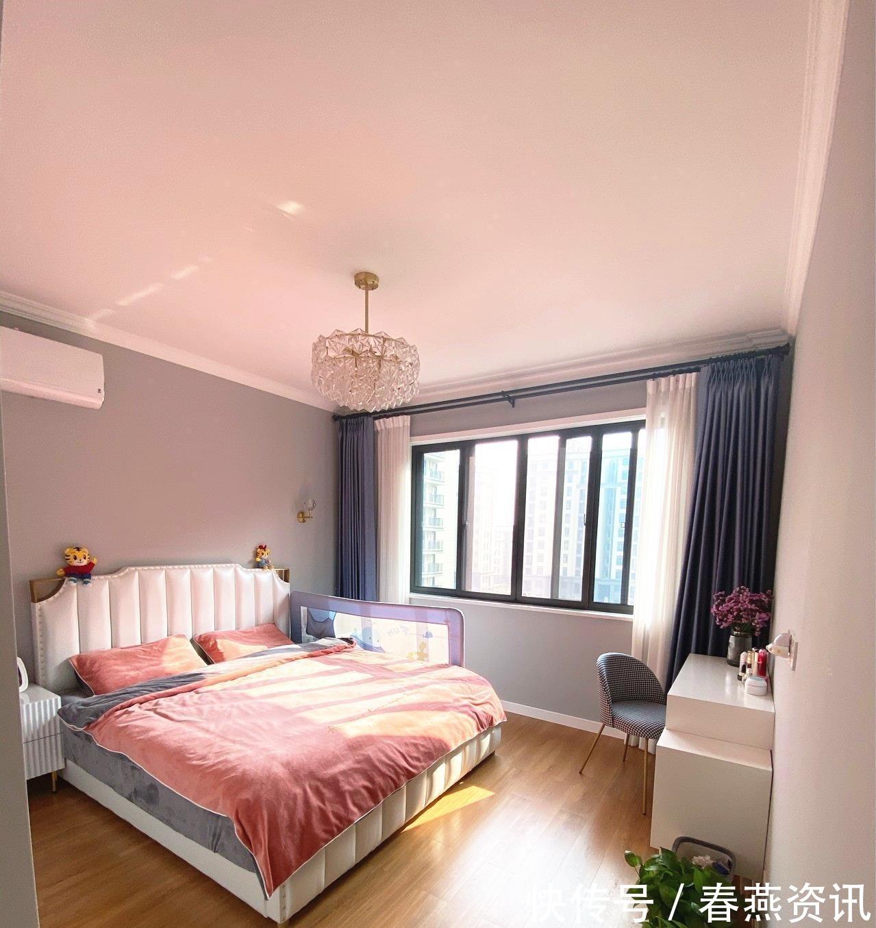 新房|终于乔迁新房了,130㎡现代风格装修,总共花25万,轻奢又大气