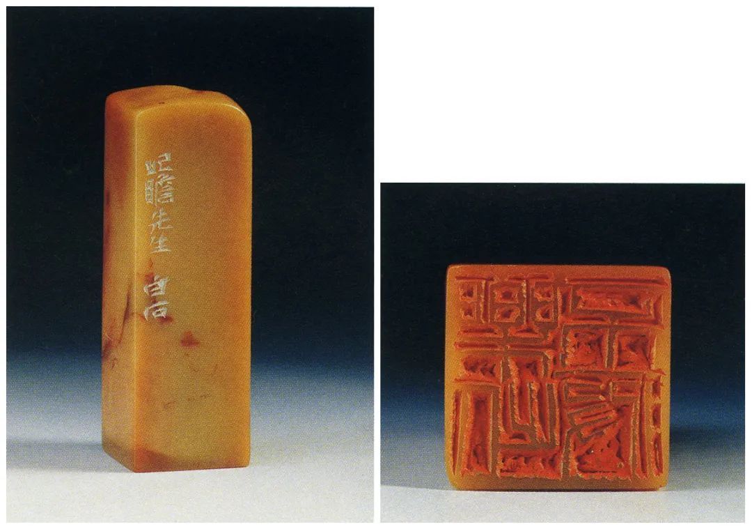 印章#齐白石传人、齐白石书画院院长-汤发周分享:见证齐白石与朱屺瞻友谊的一本书是什么?