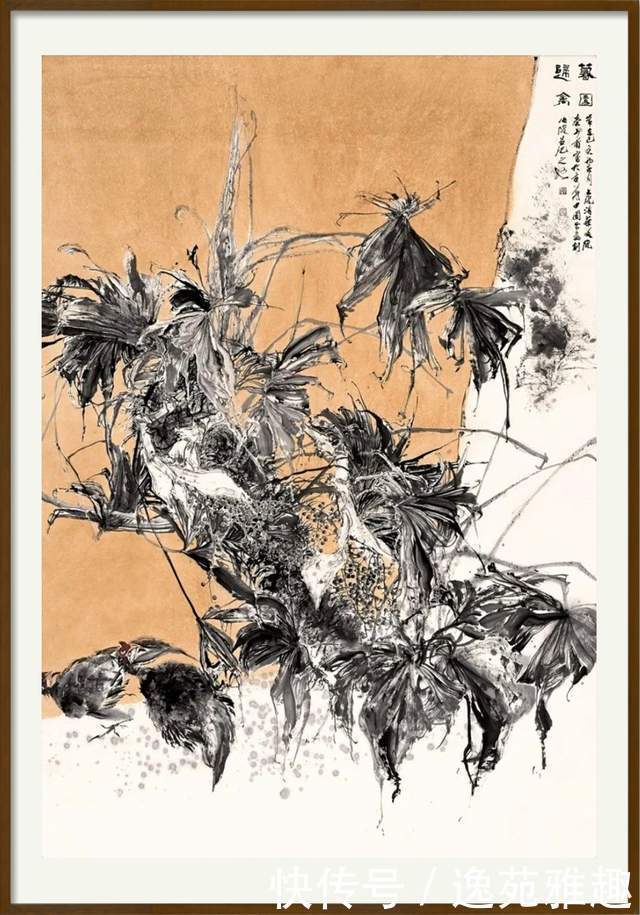 「画作欣赏」忘记烦恼,活出快乐,画家秦英豪作品欣赏