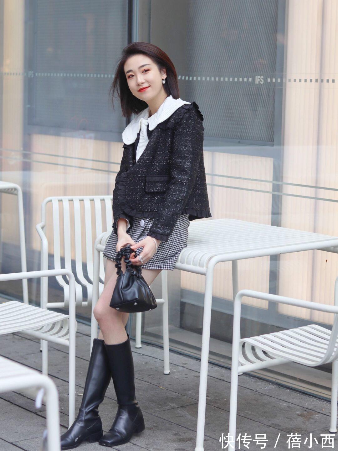 香风 入春后衣服不用多,用小香风外套打造好气质,这些搭配真值得借鉴