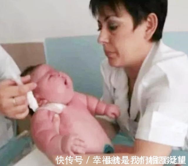基数|国外孕妇孕期体重高达500斤,生出35.68斤的巨婴娃,丈夫脸都绿了