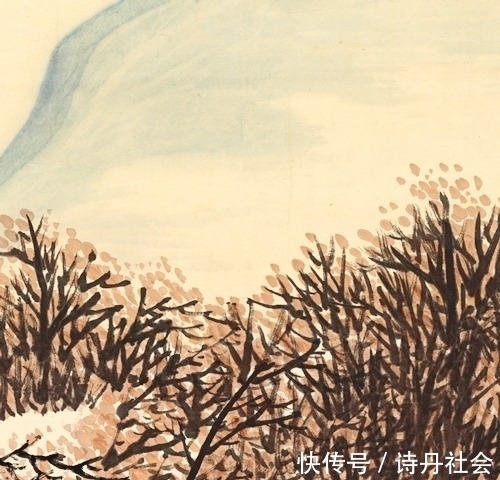 浙派&走自己的路,用作品说话,陈师曾绘《秋江泛舟》