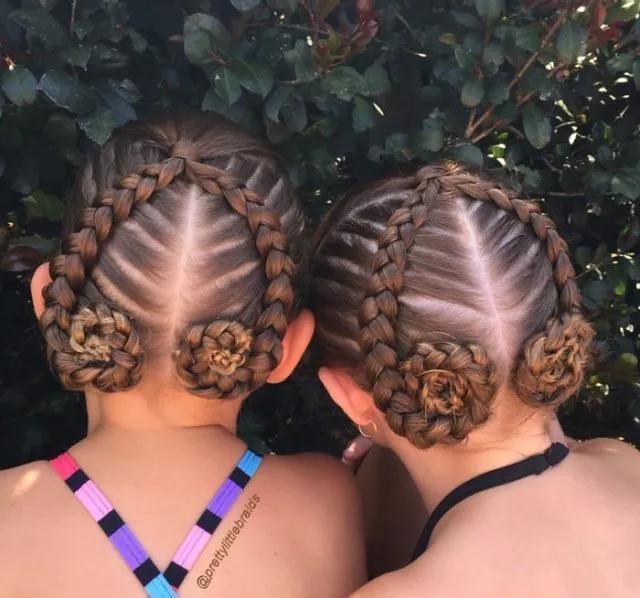 编发 72款好看的儿童编发,有闺女了就要给她编这样的发型,宝妈快收藏