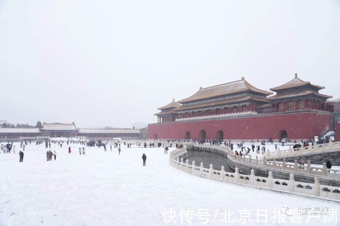 白塔寺|?今天京城这些地方的雪景，独一份！随便一处都是打卡点——