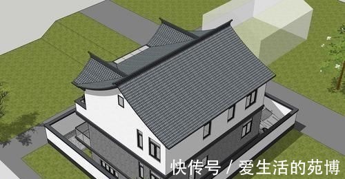 院门|最美自建房小别墅,只花50万就盖起,赏月观花,334㎡里处处皆景