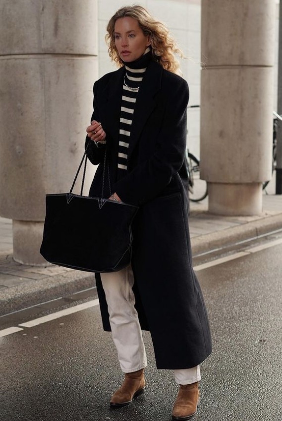 大衣 黑色大衣+基本款,美炸了!