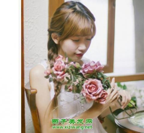 少女|青春少女中长发发型图片清纯少女中长发迅速提升可爱气质