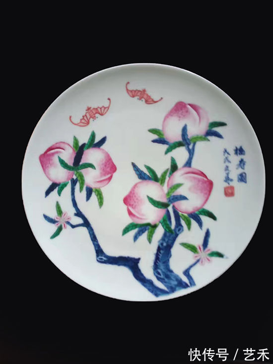 |陶瓷彩绘非遗传承人杨文华——作品欣赏|陶瓷艺术大师| 传承