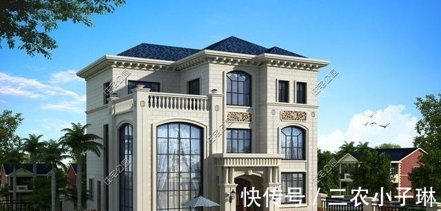 进深|7套三层农村自建房,户型方正、经典,还不赶快收了