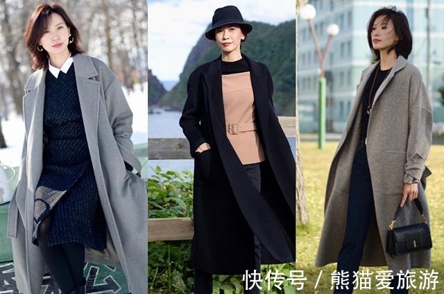 咖色 衣服在配不在多,秋冬季气质通勤穿搭示范,优雅高级又耐看!