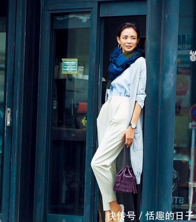 亮色系 40+女性如何远离“大妈感”掌握日系妈妈穿搭技巧，优雅又女人！