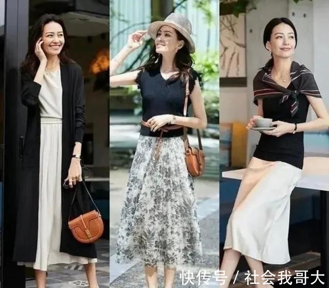 女性 中年女人要学会的穿搭技巧,优雅和高级并存,学会一种即可