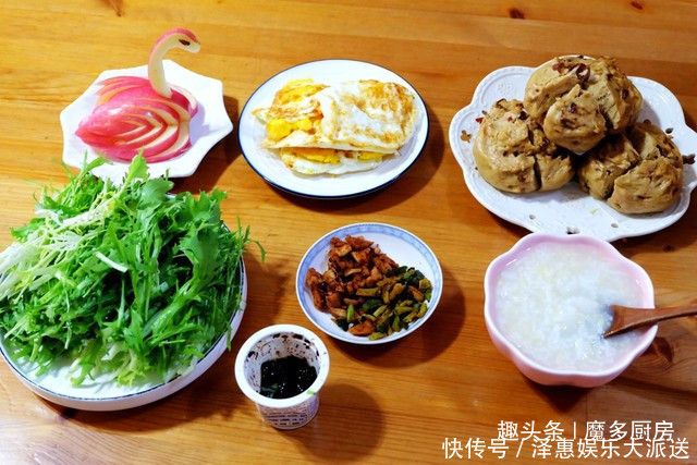 鸡蛋|晒晒我家这8天的早餐,每天都有好几样,口味清淡,食材简单