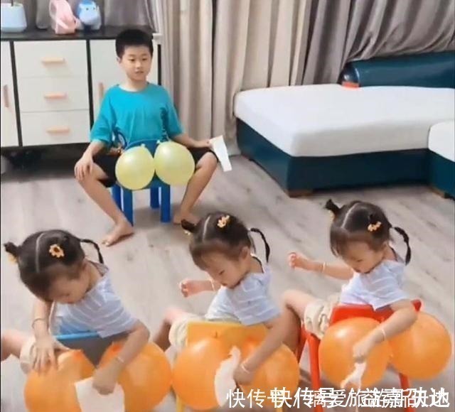 幼儿园|“操心哥哥”火了,3个妹妹即将上幼儿园,哥哥提前传授实用技能