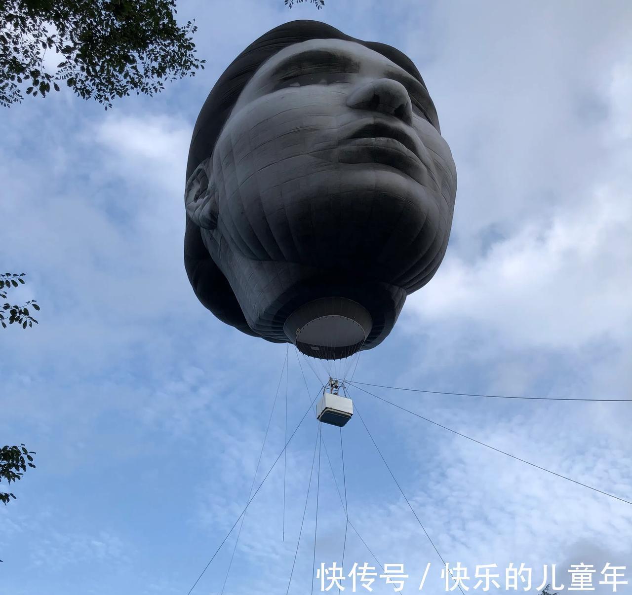 奥运会|现实版“人脸气球”，岛国出现人脸热气球，COS伊藤润二漫画？
