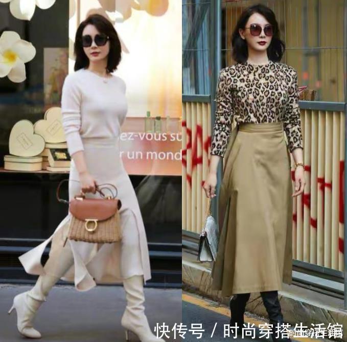 袜子|入秋后就别再露脚踝了,这样穿时髦显高又保暖,建议收藏