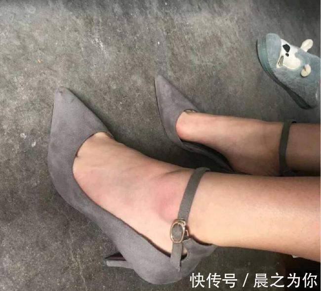 丝袜 一天一双精致高跟鞋,搭配肉丝袜秀出女神气质