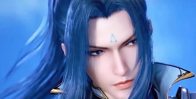 ：唐三额头现金字塔|斗罗大陆：唐三额头现金字塔图案，而粉丝自制的三叉戟图案更霸气