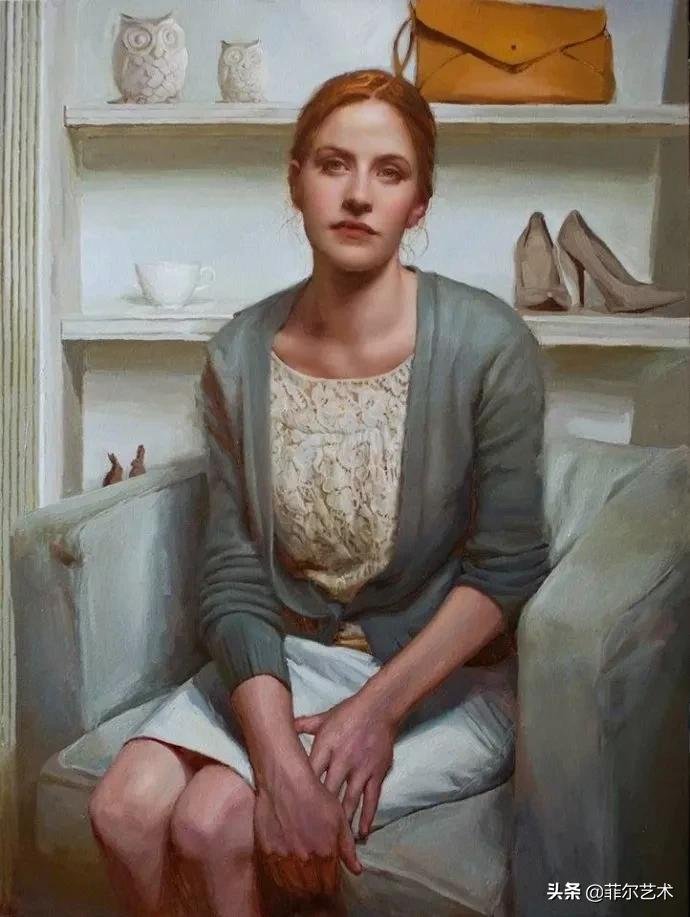 十九世纪|美国女艺术家玛丽·索尔的油画艺术作品欣赏