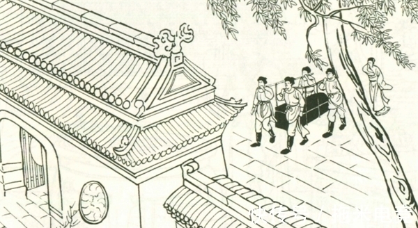 死去&庄子假死试探妻子，妻子却为了给新欢治病，刀劈庄子棺椁取他脑髓