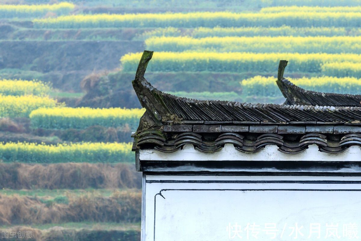 春色！乡愁，是一纸烟雨，写的人在江南，读的人心中有水乡