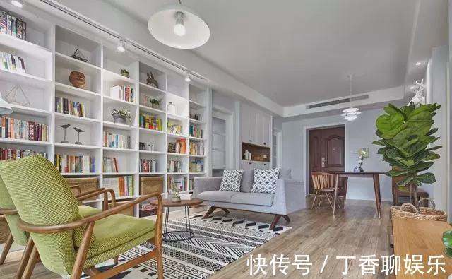 阳光房|武汉夫妇将客厅变身图书馆,连邻居家的小孩都忍不住往家里跑!!