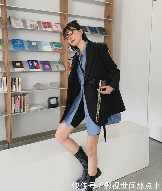 西装外套 初秋外套穿搭公式!照着穿,超时髦!