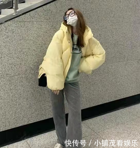 冬天穿“卫衣+棉服”真好看，休闲又保暖，这样出街回头率很高