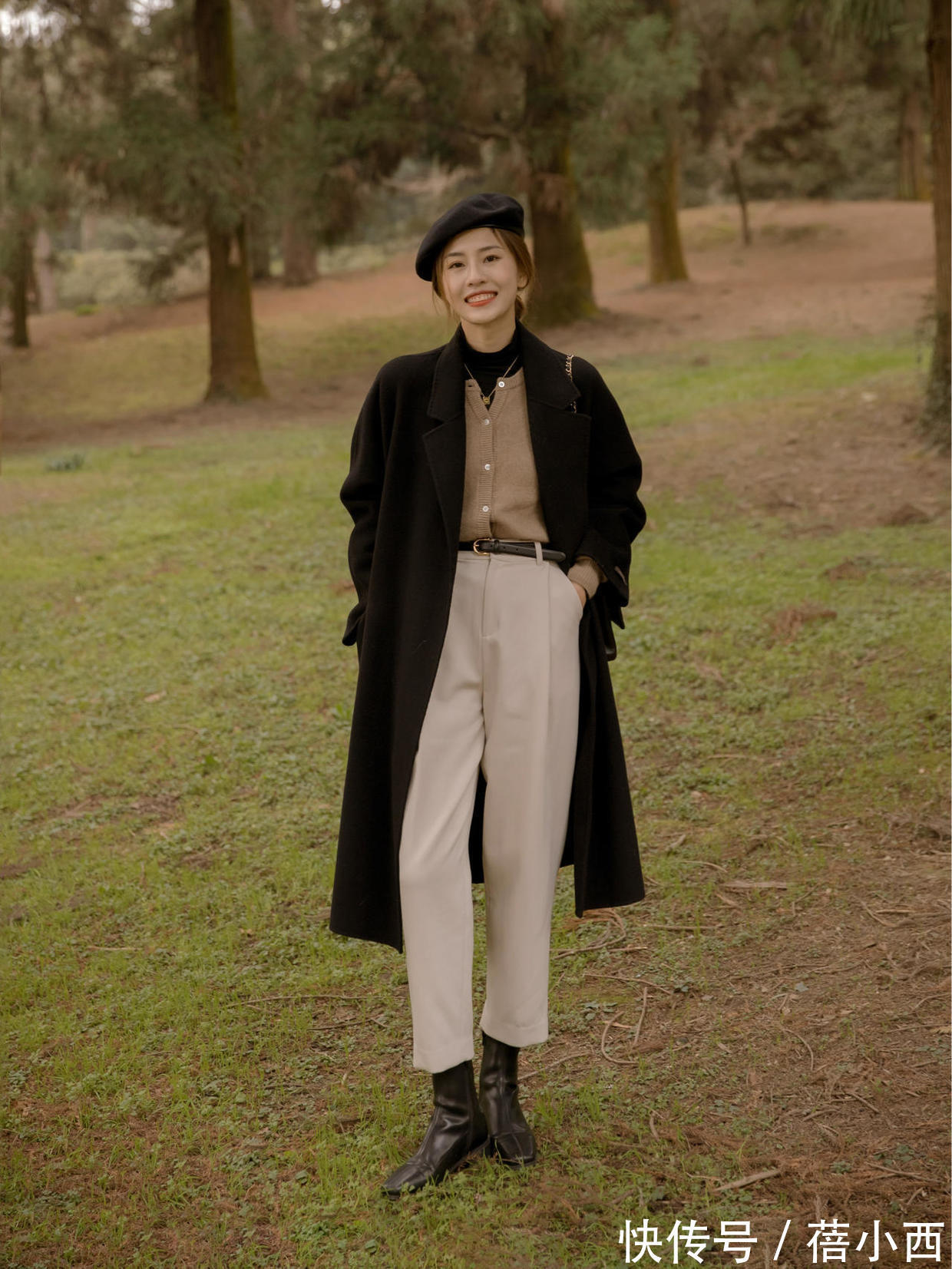大衣|冬季“赶时髦”就穿西装裤,仅用5招穿出高级气质,美得不像话