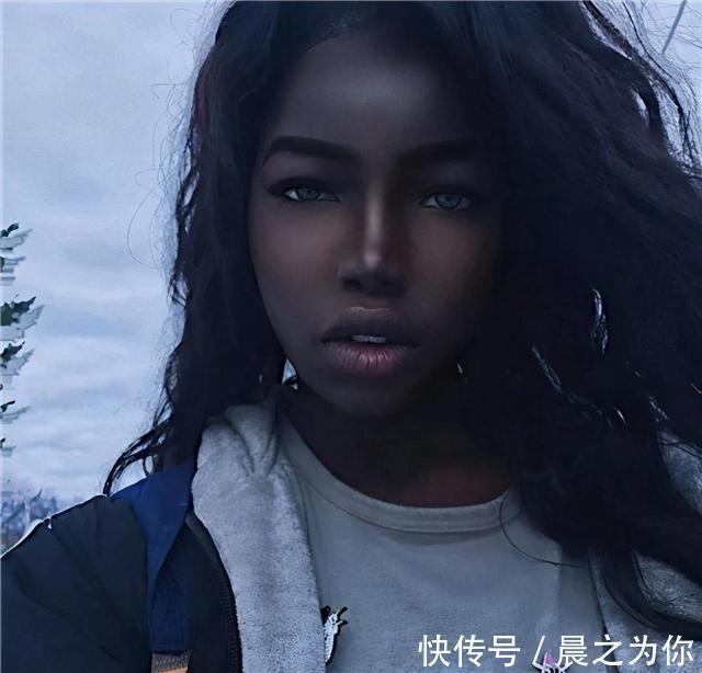 美女孩|非洲最美女孩,身材好的人,就算黑,也可以美的很出众