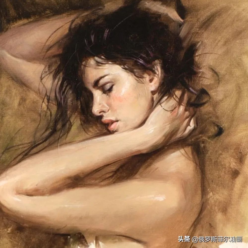 赏读&奔放美艳,活力无限~俄罗斯画家安德鲁的油画作品赏读