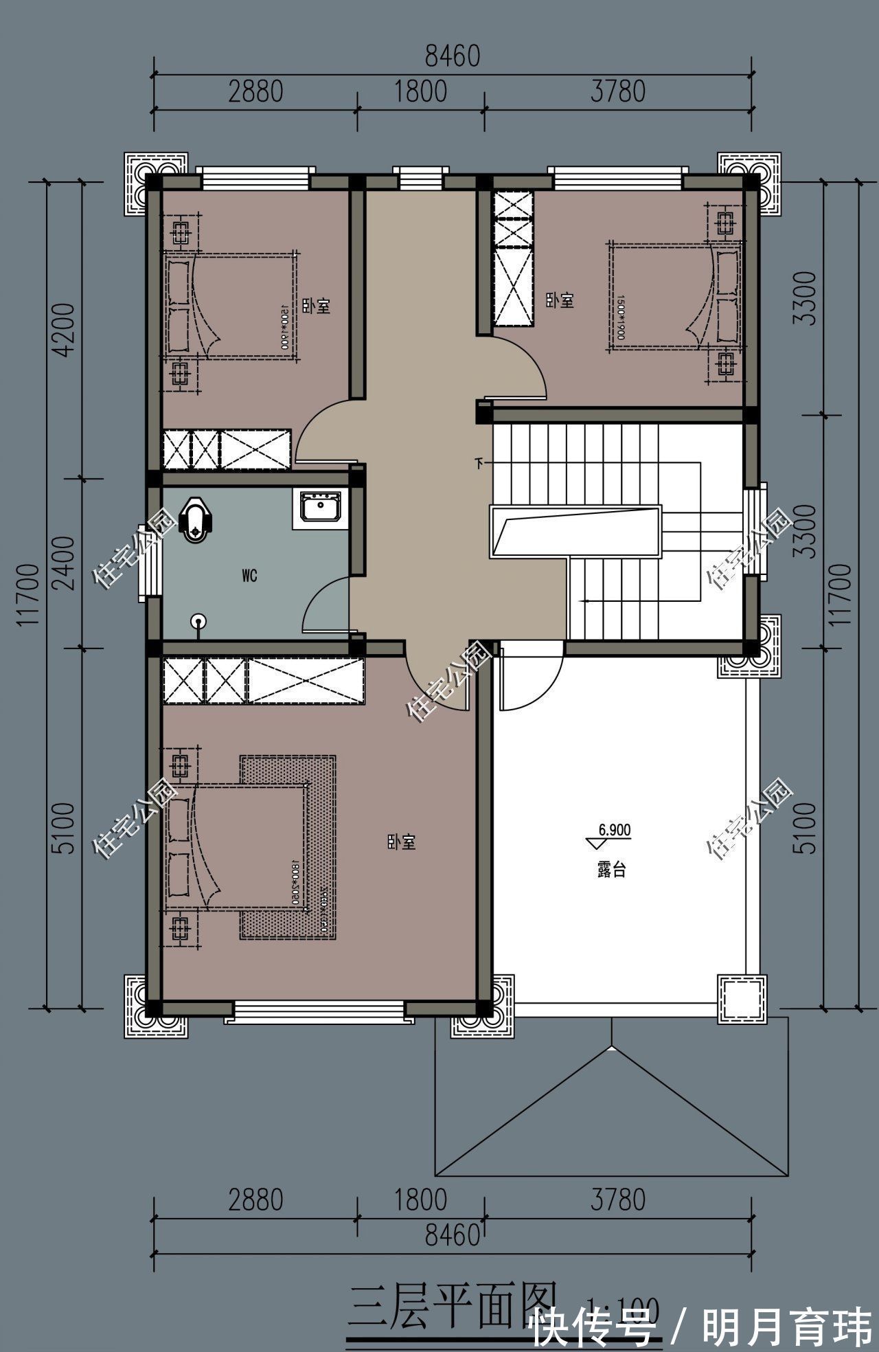 小院|这8套别墅图纸火了，第2套中式小院造价仅30万，第6套点赞50万